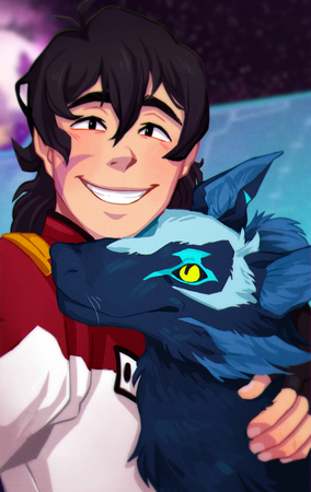 2 characters, half-body, simple background